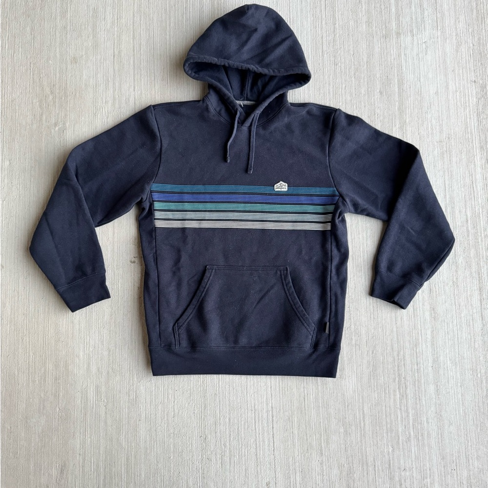 Patagonia Uprisal Hoodie Blue Mens Small Sweater Sweatshirt Outdoors Utility - Picture 7 of 8